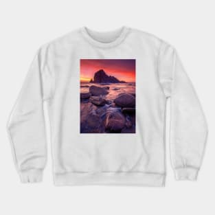 Sugarloaf Rock Sunset Crewneck Sweatshirt